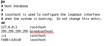 Hosts-Datei in Snow Leopard bearbeiten (Mac OS 10.5 und 10.6)