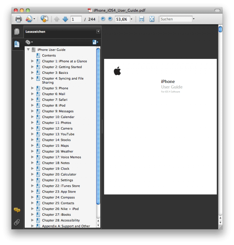 iPhone 4-Benutzerhandbuch