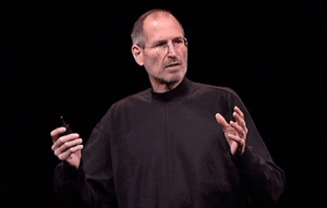 Steve Jobs während der Keynote zur WWDC 2010 (© Apple)