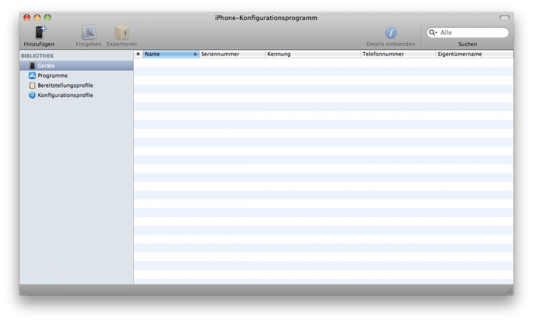 iPhone Configuration Utility 3.0