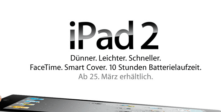 iPad 2 kommt am Freitag