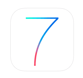 Logo von iOS 7